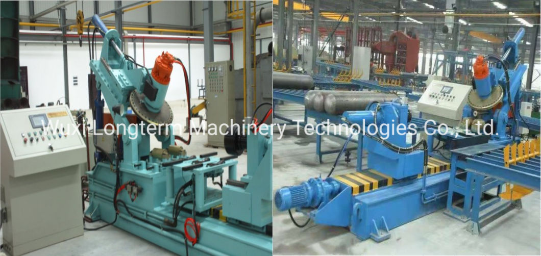 High Quality Seamless CNG Cylinders Embossing, Letter Stamping Machine Embossing Machine