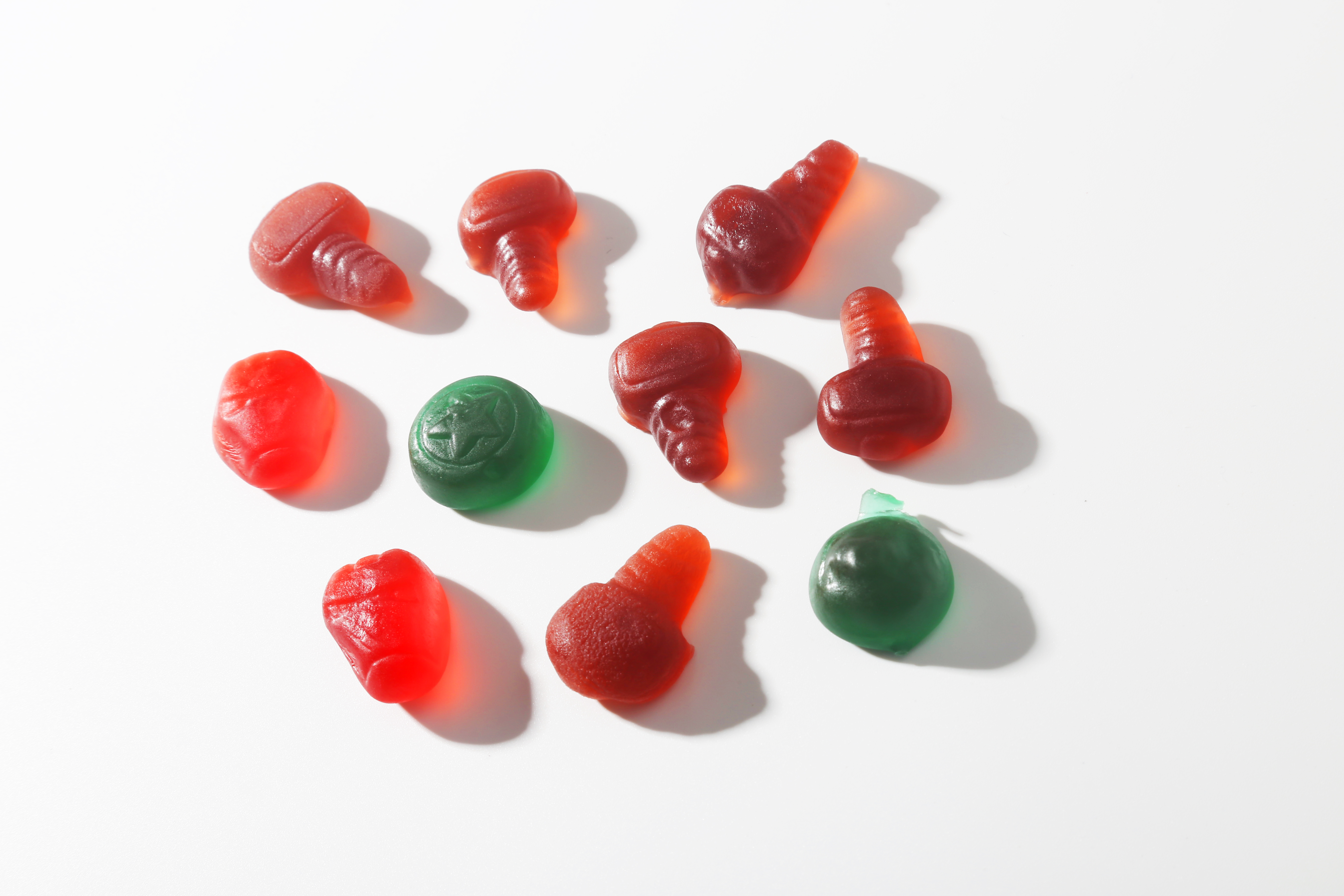 Fruit juice gummy 