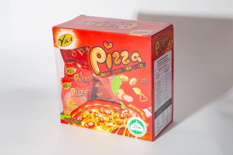 Pizza Gummy Monster Candy