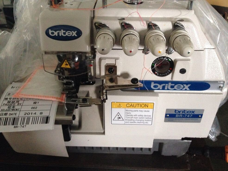 Br-747 Four Thread Overlock Sewing Machine (SIRUBA TYPE)