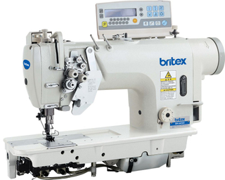 Br-8452D Electronic High Speed Double Needle Lockstitch Sewing Machine