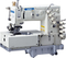 Br-1508p Flat Bed Double Stitch Machine with Horizontal Looper Movement Mechanism