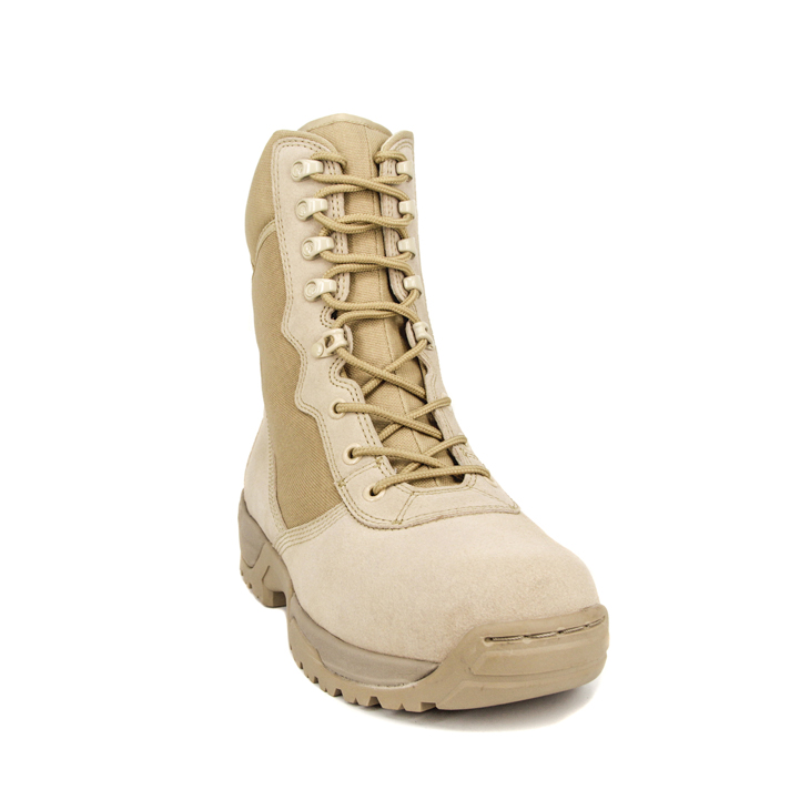 أحذية الصحراء العسكرية للجيش من جلد الغزال 7216