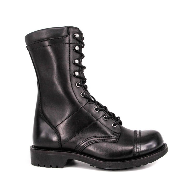 ألمانيا جوديير ضابط أسود كامل الأحذية الجلدية 6217