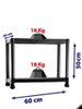 2 Tiers Plastic Storage Shelf (6030P-2T)