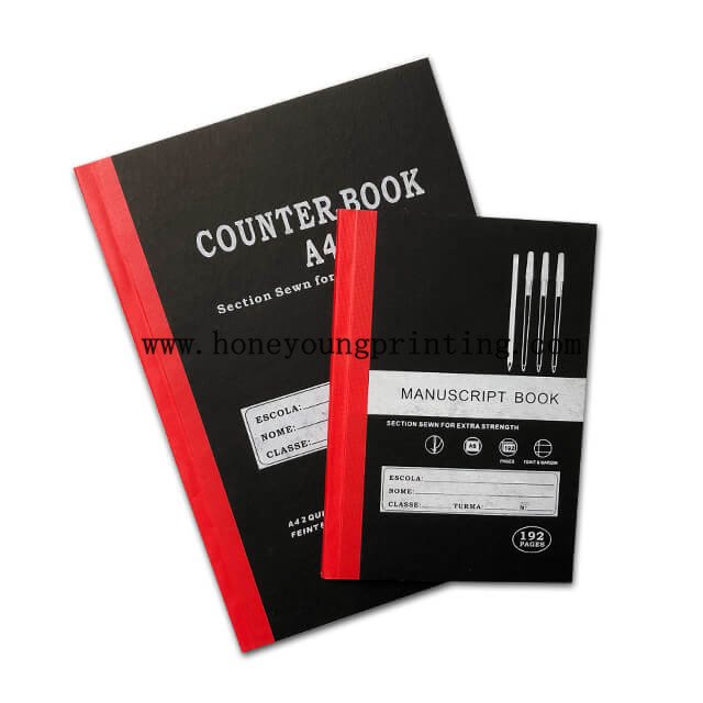 A4 A5 Counter Book Manuscript Book 192 Pages Avec Couverture Rigide Avec Reliure Cousu