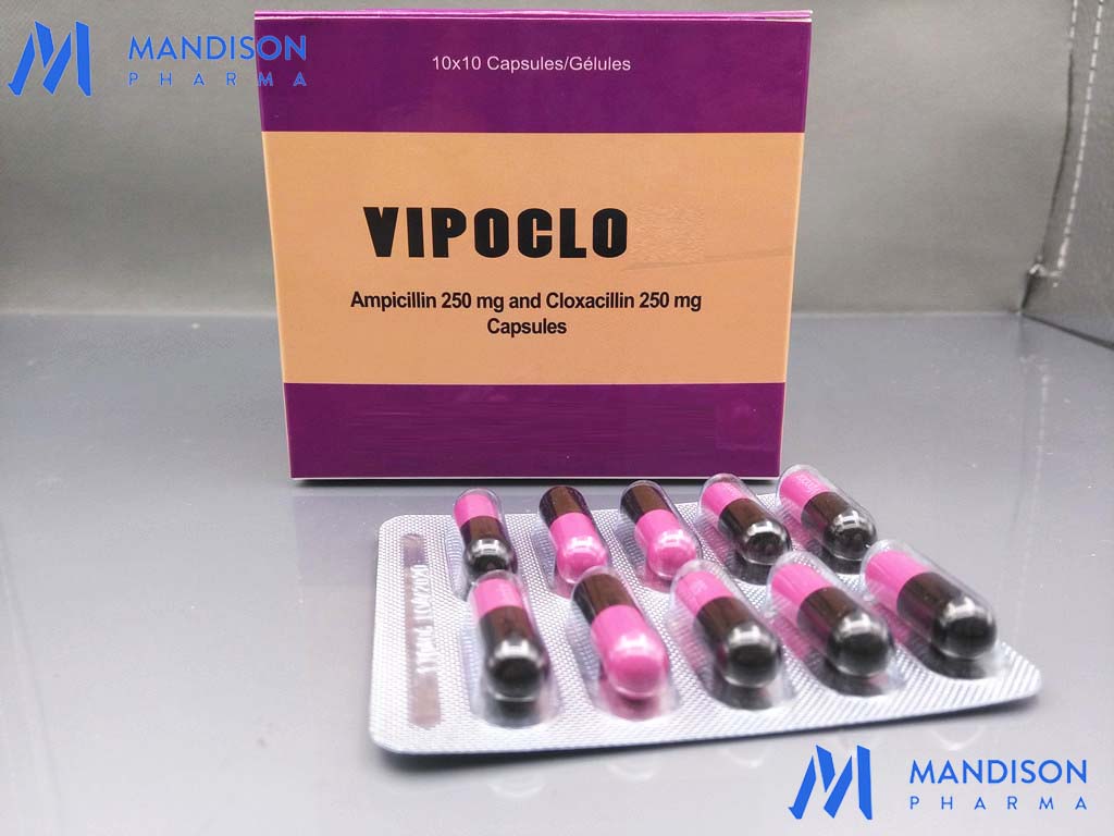 Ampicillin 250mg and Cloxacillin 250mg Capsule