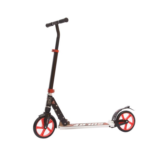 200mm Wheel Scooter with Front and Rear Suspension
