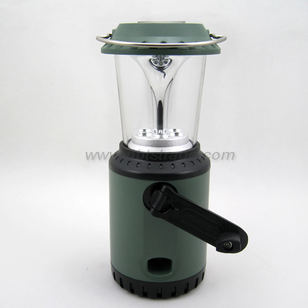 Dynamo Solar Camping Light with Radio