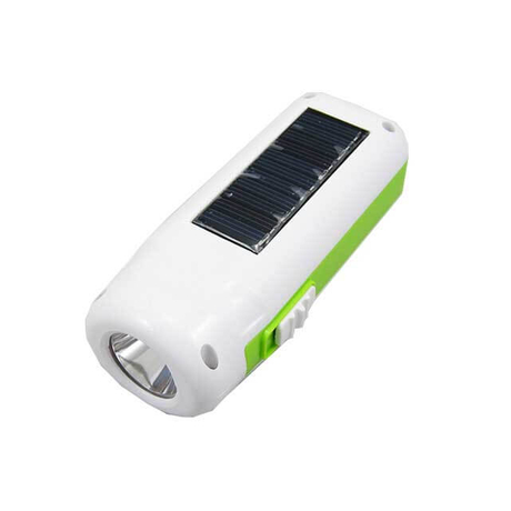Solar Power Multi Purpose Flashlight 