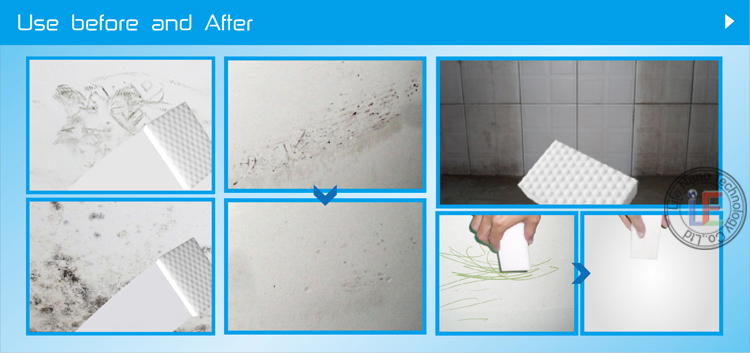 Lfsponge magic-wall cleaner limpia las manchas en las paredes, puertas, vidrios, zócalos, pisos y más