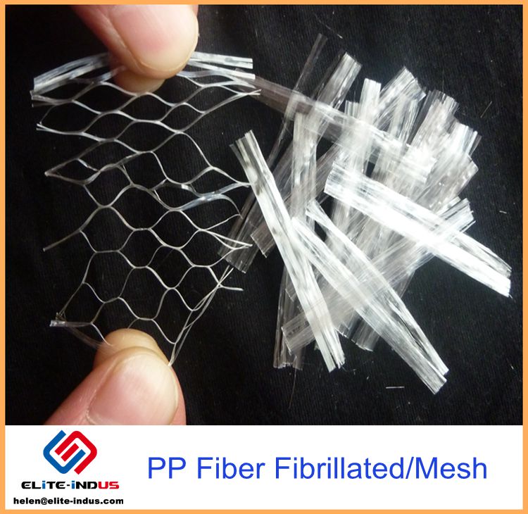 fabrillated pp polypropylene Fiber mesh