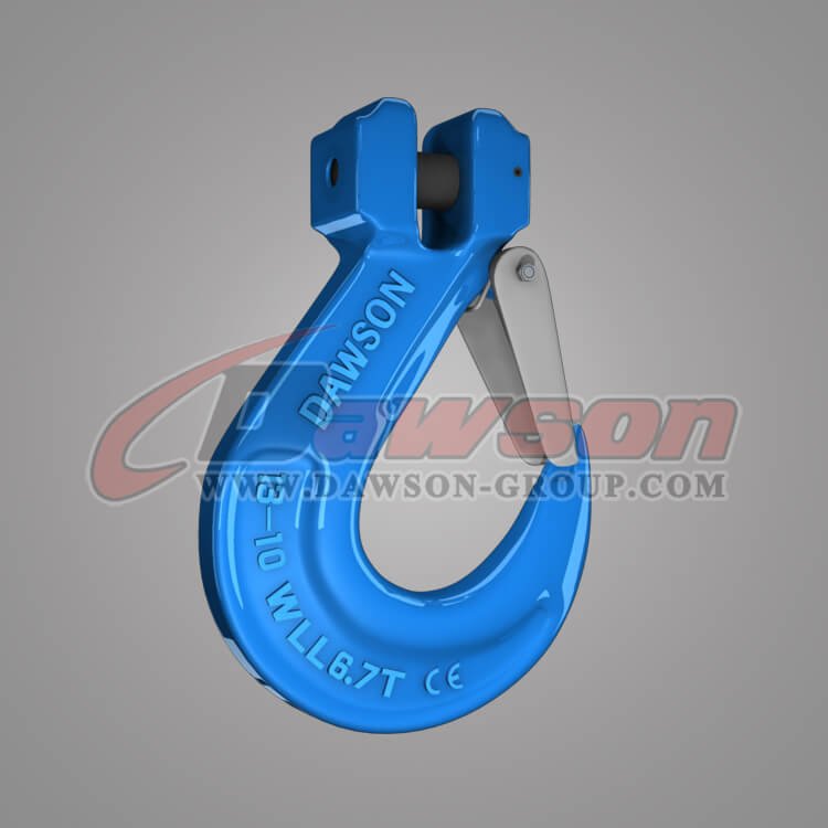 Grade 100 Clevis Sling Hook with Cast Latch, Alloy Steel Clevis Hook - China Manufacturer, Supplier グレード 100 クレビス スリング フック、キャスト ラッチ付き、合金鋼クレビス フック - 中国メーカー、サプライヤー