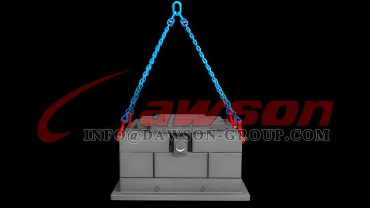 Aplicaci&oacute;n del gancho autoblocante con ojo G100 para cadenas G100: proveedor de China, f&aacute;brica