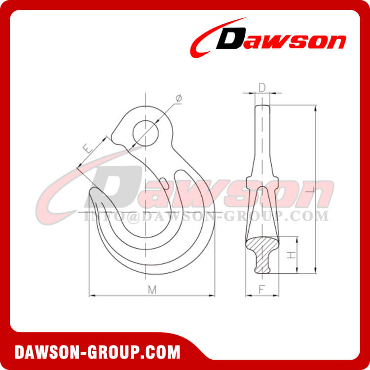 DS056 G80 アイ スリップ フック - Dawson Group Ltd. - 中国メーカー、サプライヤー