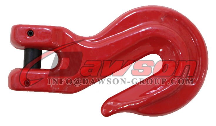 DS028 G80 Gancho de agarre de horquilla de acero forjado tipo EE. UU. para eslingas de cadena de elevaci&oacute;n de gr&uacute;a - Dawson Group Ltd. - Proveedor de China