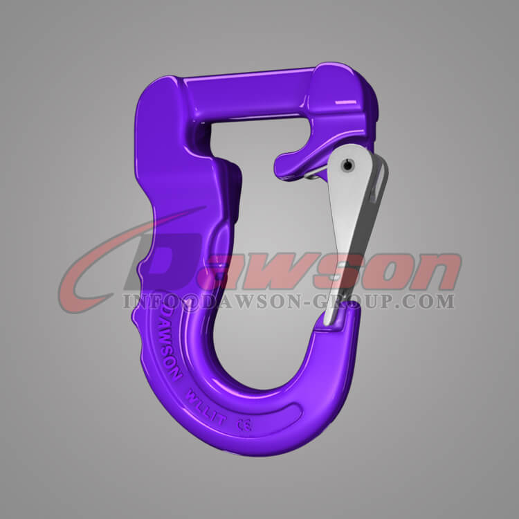 G100 Web Sling Hook, Synthetic Alloy Round Sling Hook - Dawson Group Ltd. - China Factory, Supplier Gancho de estilingue de teia G100, gancho de estilingue redondo de liga sintética - Dawson Group Ltd. - Fábrica na China, fornecedor