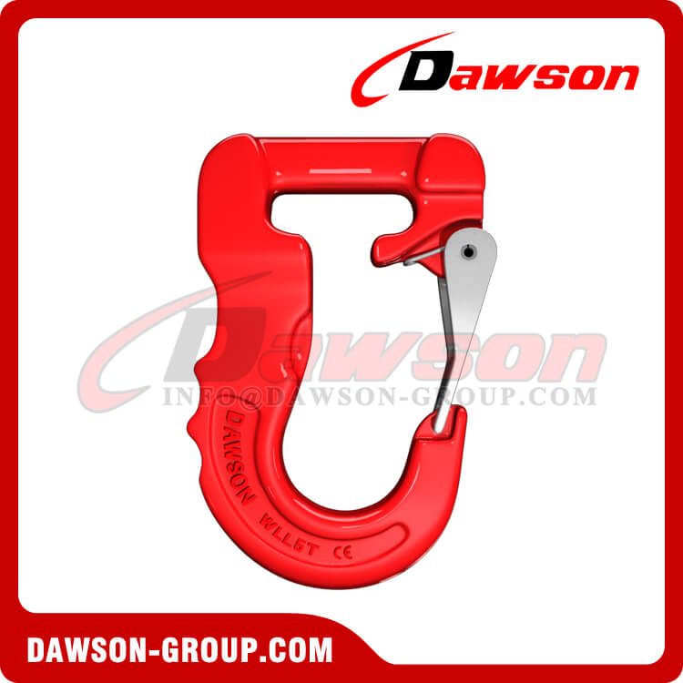 Grade 100 Web Sling Hook, Synthetic Alloy Round Sling Hook 5T - Dawson Group Ltd. - China Supplier Gancho de estilingue de rede grau 100, gancho de estilingue redondo de liga sintética 5T - Dawson Group Ltd.