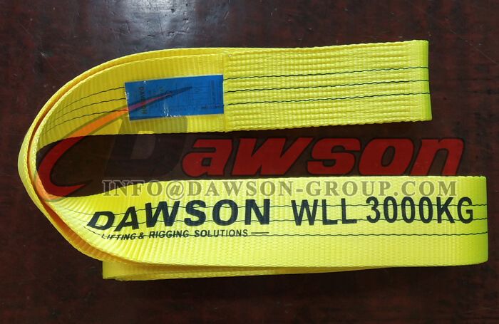 3T ウェビングスリング - 3000kg ポリエステルリフティングスリング - Dawson Group Ltd. - 中国メーカー、サプライヤー