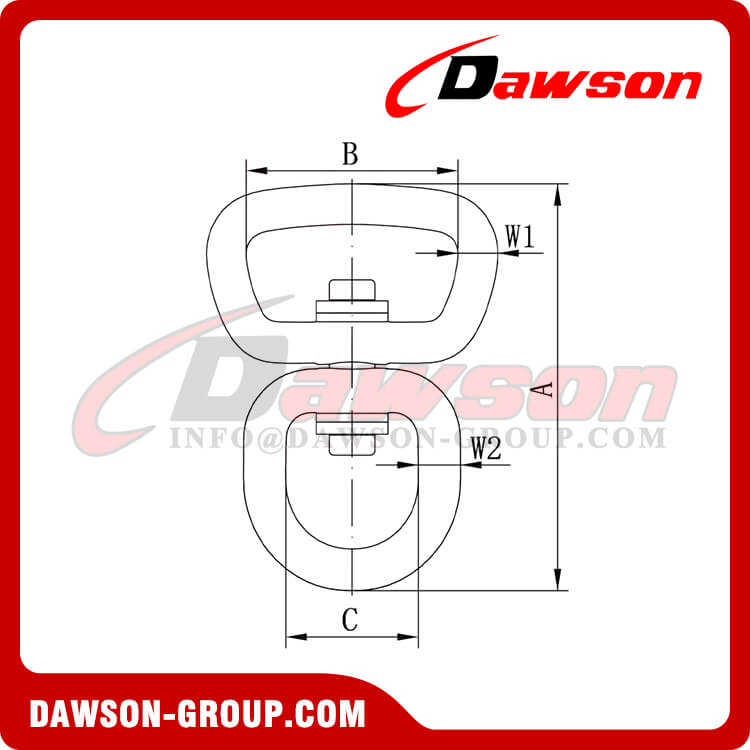 D2+D3 Ojo a Ojo Giratorio, Ojo Giratorio de Aluminio