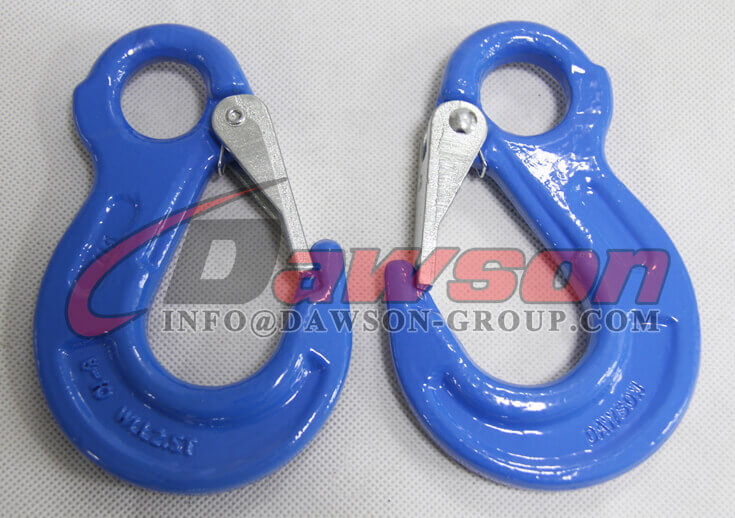 チェーンスリング用ラッチ付きグレード100アイスリングフック - Dawson Group Ltd. - 中国輸出業者