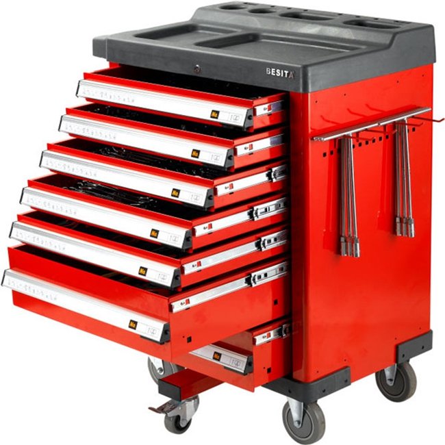 268PC JARUAR/LAND ROVER Special Tool Trolley Set 6681