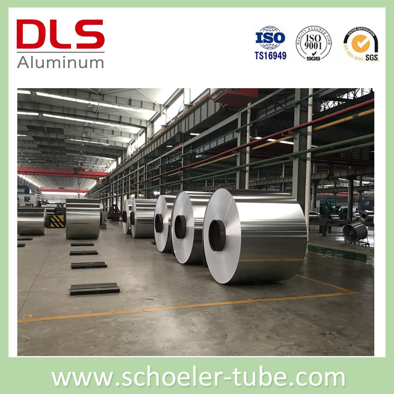 Aluminum strip, fin coil