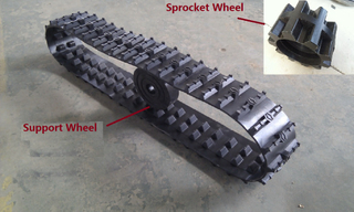Rubber Track (180x65x42)