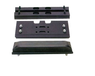 Rubber track shoe pad