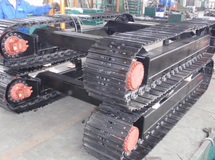 Steel crawler Undercarriage