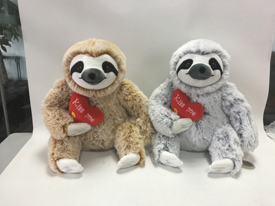 Simulation Lifelike Sloth Plush Toys for Zoo Gifts