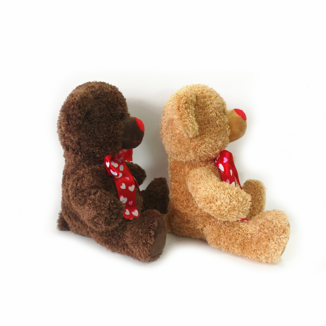 OEM Valentine Day Romantic Stuffed Plush Teddy Bear with Tie
