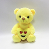 Valentine Day Gift Plush Yellow Soft Bear Emoji Toys