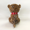 Dotty Leopard Stuffed Plush Toy with Christmas Sock