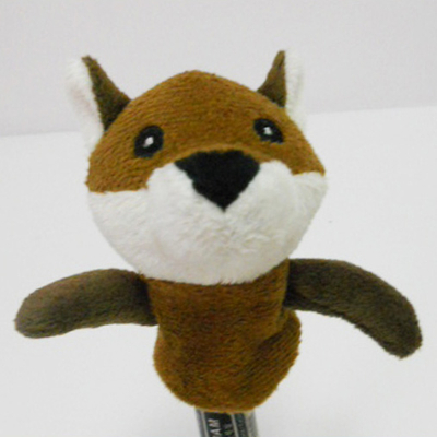 Plush Stuffed Toy Fox Finger Puppet for Kids