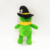 Halloween Cool Green Bears with black Hat and bell