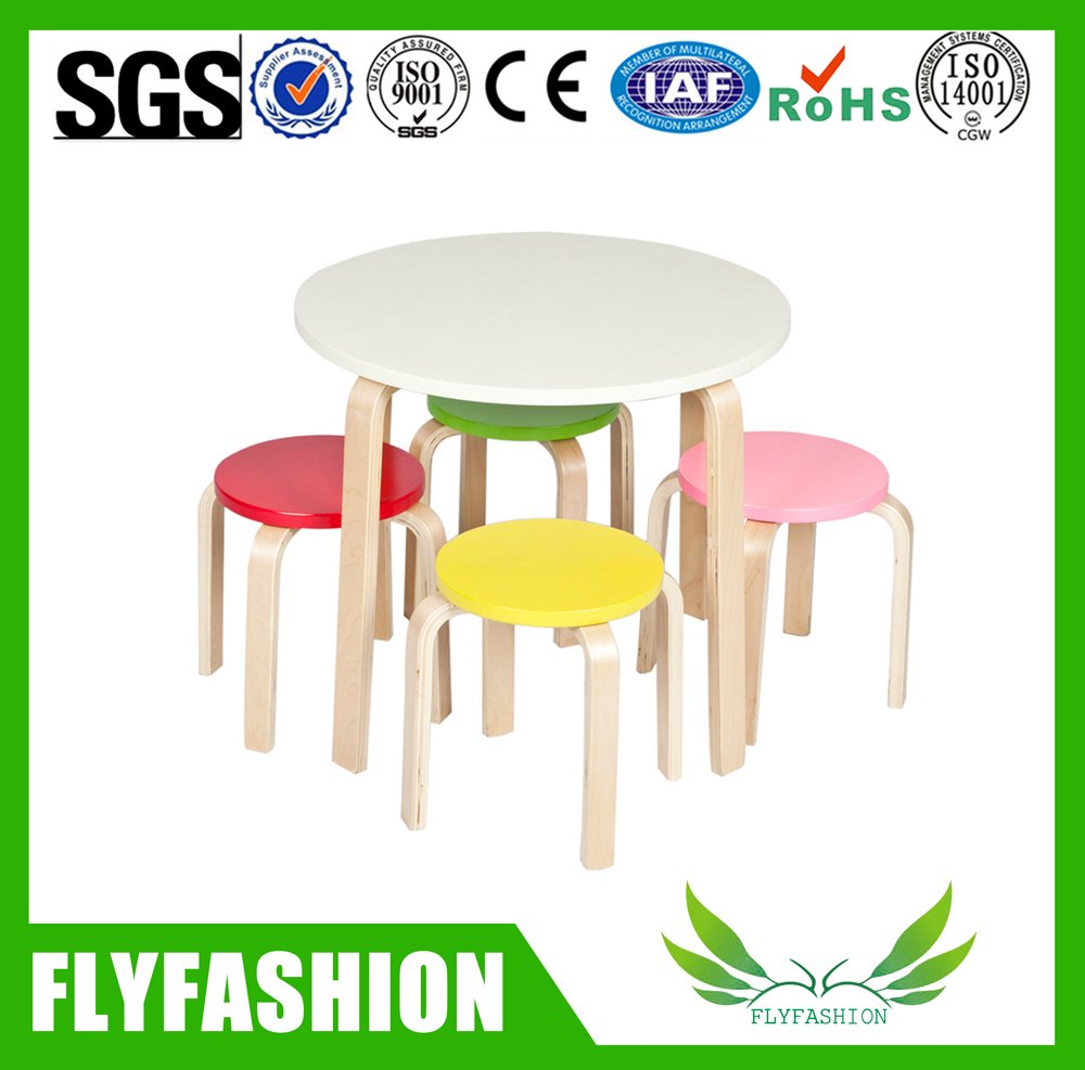 Popular Children Furniture Study Table and Chair (SF-26C)
