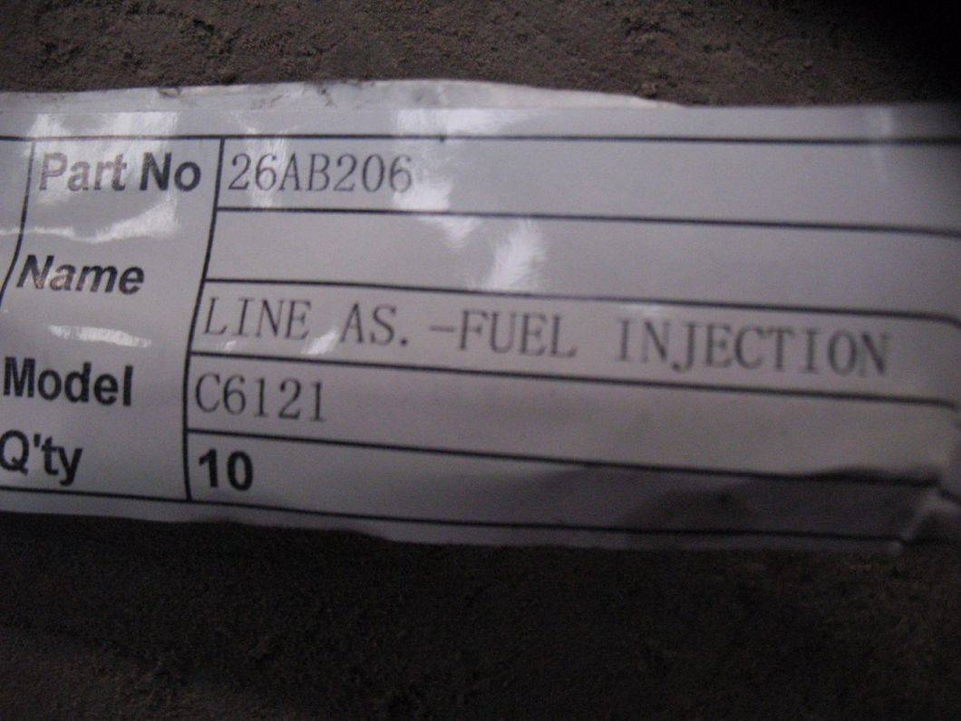 26ab206 Oil Pipe Line as-Fuel Injection C6121