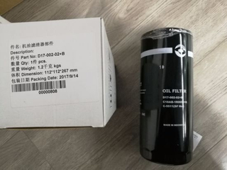 D17-002-02+B Oil Filter Shangchai Engine Parts