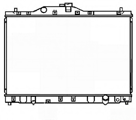 Radiator for HONDA