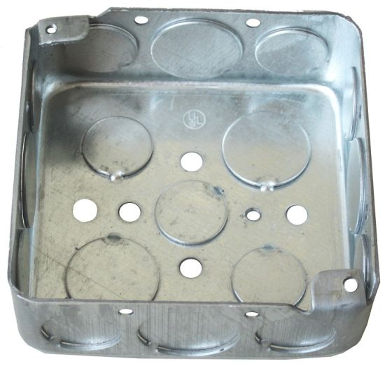 4" Square Conduit Box for Conduit and Wire