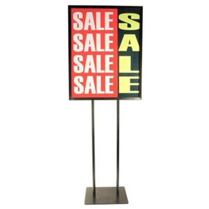 Economy Black Poster Stand W/Weighted Base 22x28 MF2228BK