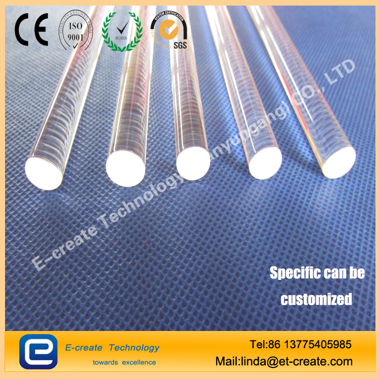 photovoltaic use High temperature quartz rod