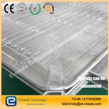 Clear Fused Quartz Rectangular Tube