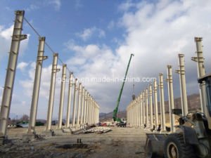 Entrep&ocirc;t multi d'envergure de mesure l&eacute;g&egrave;re pr&eacute;fabriqu&eacute;e, atelier, usine