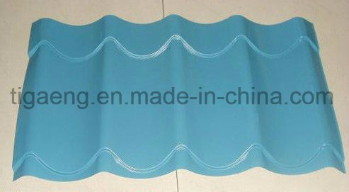 Tuile en acier enduite enduite de toiture de couleur/toit de couleur pour l'Angola