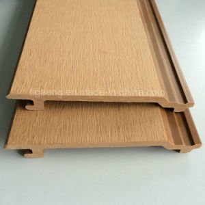 Decking/rev&ecirc;tement compos&eacute;s en plastique en bois durables des planches WPC pour la d&eacute;coration ext&eacute;rieure