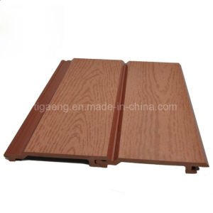 Decking de Materials/WPC/rev&ecirc;tement d&eacute;coratifs ext&eacute;rieurs compos&eacute;s en plastique en bois de mur