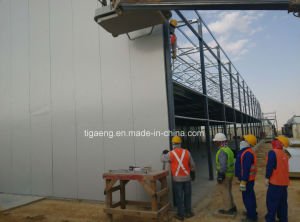 Projet d'atelier lourd de bonne qualit&eacute;/structure m&eacute;tallique pour le Ghana