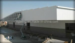 Entrep&ocirc;t pr&eacute;fabriqu&eacute; de structure m&eacute;tallique de poids l&eacute;ger de co&ucirc;t bas